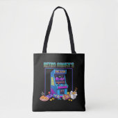 Retro Gamers Fuel & Fun | 8-Bit-Pixel-Arcade Tasche (Vorderseite)