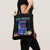 Retro Gamers Fuel & Fun | 8-Bit-Pixel-Arcade Tasche (Von Nahem)
