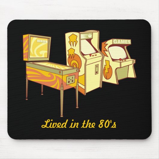 Retro Games Mousepad (Vorne)