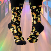 Retro Games Pattern Socks Socken