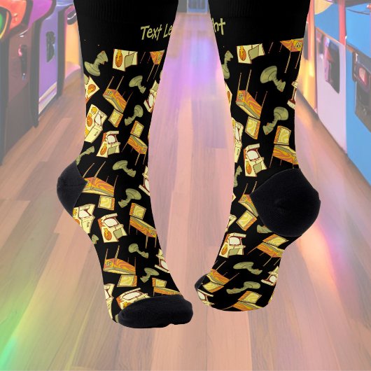 Retro Games Pattern Socks Socken