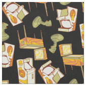 Retro Games Pattern Stoff (Nahaufnahme)