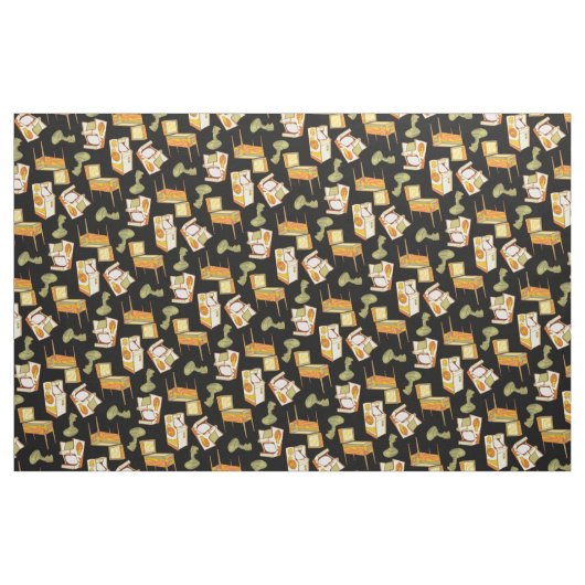 Retro Games Pattern Stoff (Fat Quarter (45,7 x 55,9 cm))