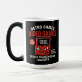  Retro games video games teaching english since  Verwandlungstasse (Links)