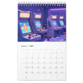 Retro Gaming 2026 Calendar Kalender (Jan 2027)