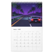 Retro Gaming 2026 Calendar Kalender (Mär 2027)