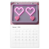 Retro Gaming 2026 Calendar Kalender (Feb 2026)