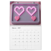 Retro Gaming 2026 Calendar Kalender (Feb 2027)