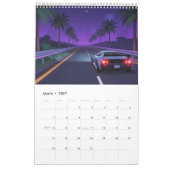 Retro Gaming 2026 Calendar Kalender (Mär 2027)