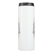 "Retro-Gaming-Controller mit Engelsflügeln Thermosbecher (Rückseite)