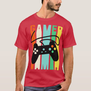 Retro-Gaming für Konsolen-Controller T-Shirt