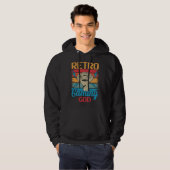 Retro Gaming God - Videospiel Hoodie (Vorne ganz)