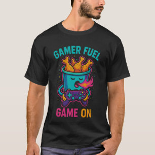 Retro-Gaming-Humor RPG Game On Lustiger Chicken Wi T-Shirt
