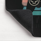 Retro Gaming I Never Lose - Either I Win Or I Lear Mousepad (Ecke)