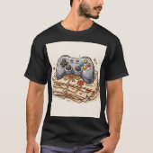 Retro Gaming Mail: Handcrafted Controller Icon T-Shirt (Vorderseite)