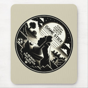 Retro-Gaming-Mauspad Joystick Art2 Mousepad