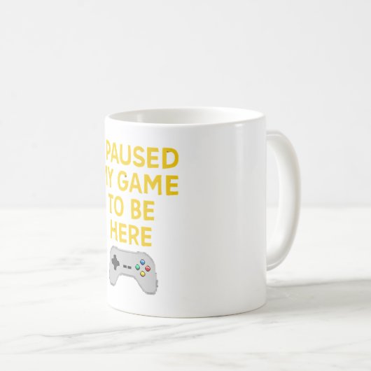 Retro-Gaming-Pixel-Art-Design" Kaffeetasse (VorderseiteRechts)