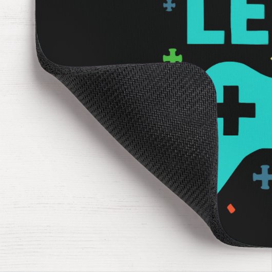 Retro Gaming Pixel Art Design" Mousepad (Ecke)