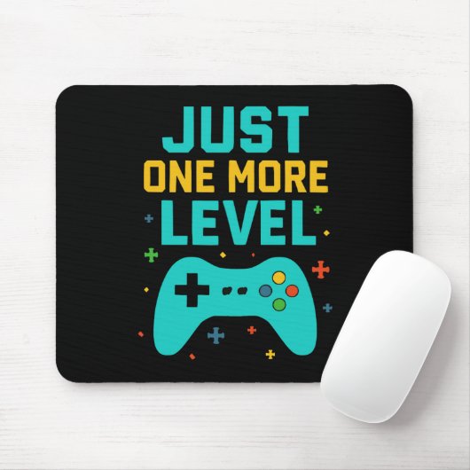 Retro Gaming Pixel Art Design" Mousepad (Mit Mouse)