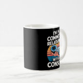 Retro Gaming Relationship Funny Gamer Console Love Kaffeetasse (VorderseiteRechts)