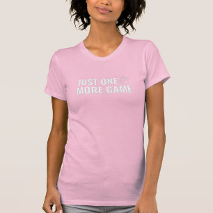 Retro Gaming T - Shirt - Rosa - Nur noch ein Spiel