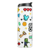 Retro-Gaming-Video-Thermobecher Thermosbecher (Nach links gedreht)