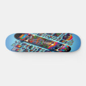 Retro-Gaming-Wiederbelebung Skateboard (Horizontal)