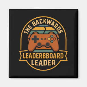 Retro-Gaming-Wortwitz-Gamer-Sarkasmus-Lustig-Noob Magnet