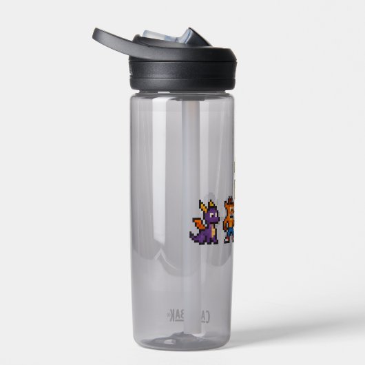 Retro-Gaming-Zeichen Trinkflasche (Rechts)