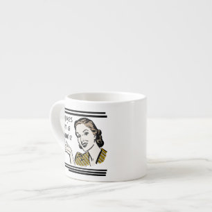 Retro Gammie Geschenke Espressotasse