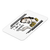 Retro Gammie Geschenke Magnet (Linke Seite)