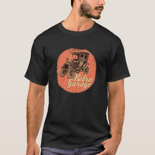 Retro Garage. Großväter Tag anwesend. T-Shirt