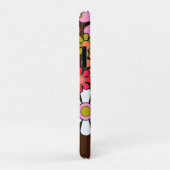Retro Garden Blume Groovy 60er 70er Floral Pattern Case-Mate iPhone Hülle (Hinten/Rechts)