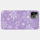 Retro Garden Fröhlicher Blumenmuster Lavendel Case-Mate iPhone Hülle (Rückseite (Horizontal))