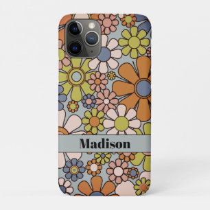 Retro Garden Vintag 60er 70er Blume Personalisiert Case-Mate iPhone Hülle
