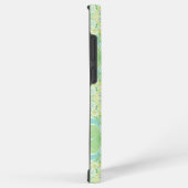 Retro-Gartenflorchen in grün und gelb Samsung Galaxy Hülle (Rechte Seite)