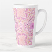 Retro-Gartenflorchen in Rosa Milchtasse (Rechts)