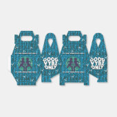 RETRO-GASTGESCHENK GESCHENKSCHACHTEL (Ungefaltet)