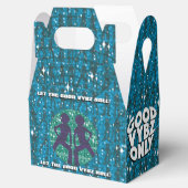 RETRO-GASTGESCHENK GESCHENKSCHACHTEL (Geöffnet)