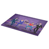 Retro Gay Bar Cutting Board Schneidebrett (Ecke)