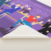 Retro Gay Bar Sherpa Blanket Sherpadecke (3/4)