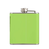 Retro Gay Couple in Liebe Flachmann (Rückseite)