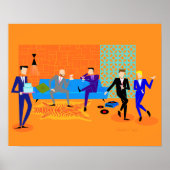 Retro Gay Party Poster (Vorne)