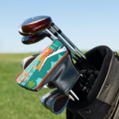 Retro Gay Pool Party Putter Abdeckung Golf Headcover (In Situ)