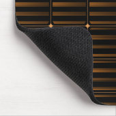 Retro Gebäude blockiert Mousepad, Gold Mousepad (Ecke)