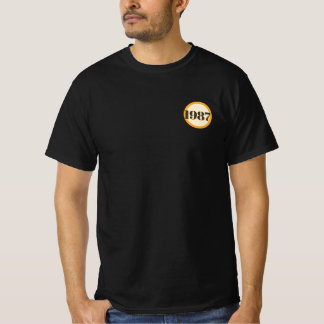 Retro Geburt 1987 Streifen 40. Geburtstag T-Shirt