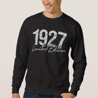 Retro Geburtstag Jahr 1927 Vintag Sweatshirt