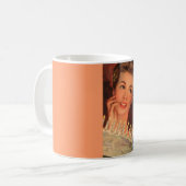 Retro Geburtstag Kaffeetasse (Vorderseite Links)