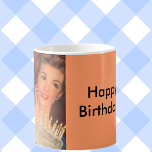 Retro Geburtstag Kaffeetasse