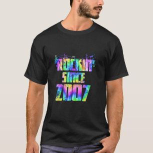 Retro-Geburtstags-Klassik-Rock seit 2007 T-Shirt